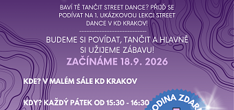 STREET DANCE pro děti od 10 do 13 let